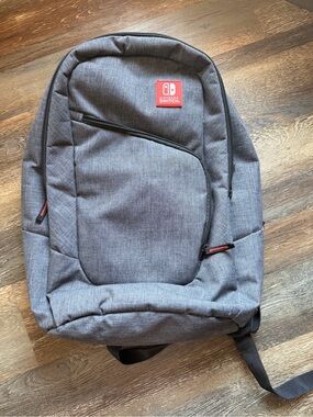 Official PDP Nintendo Switch Elite Player Backpack Gray Travel Storage Bag Case